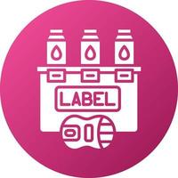 Electronic Shelf Labeling Icon Style vector