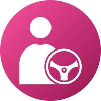 Driving Icon Style vector
