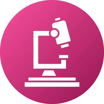 Microscope Icon Style vector