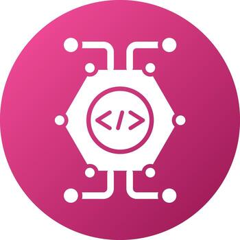 Cell Reprogramming Icon Style vector