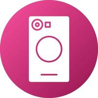 Smartphone Camera Icon Style vector