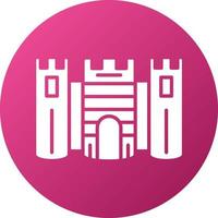 Castle Icon Style vector