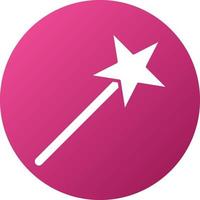 Magic Wand Icon Style vector