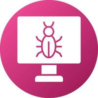 Bug Icon Style vector