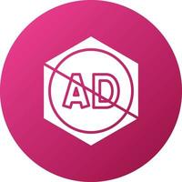 Ad Extension Icon Style vector