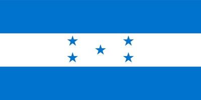 Simple flag Correct size, proportion, colors. vector