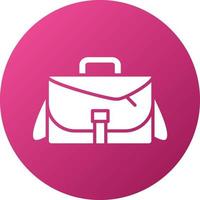 estilo de icono de bolsa de cámara vector