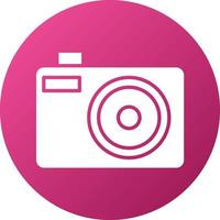 Compact Camera Icon Style vector