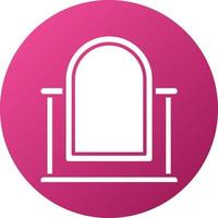 Mirror Icon Style vector