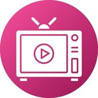 Television Icon Style vector