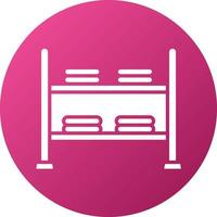 Rack Icon Style vector