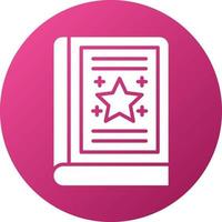 Spellbook Icon Style vector