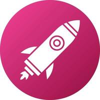 Rocket Icon Style vector