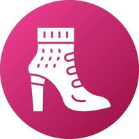 Women Shoes Icon Style vector