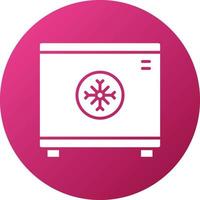 Freezer Icon Style vector