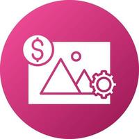 roject Image Icon Style vector