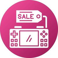 lack Friday Sale Icon Style vector