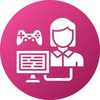 ame Modder Female Icon Style vector