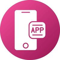 obile App Icon Style vector