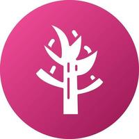 ry Tree Icon Style vector