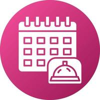 vent Date Icon Style vector