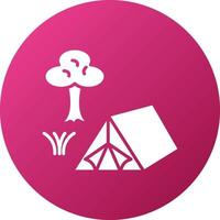 Tent Icon Style vector