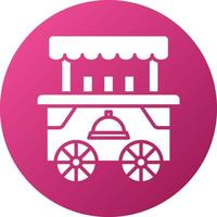 ood Cart Icon Style vector
