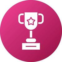 Trophy Icon Style vector