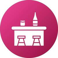 Bar Counter Icon Style vector