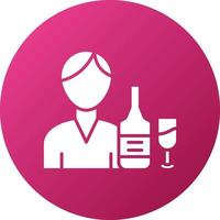 Bartender Icon Style vector