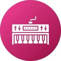 Synthesizer Icon Style vector