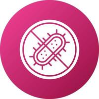 Antibacterial Fabric Icon Style vector