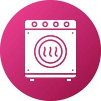 Drying Machine Icon Style vector