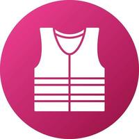 Life Jacket Icon Style vector