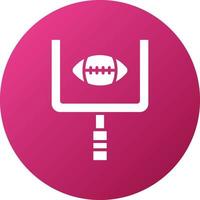 Goal Post Icon Style vector