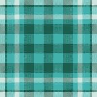 Plaid check pattern. Seamless fabric texture. Tartan textile print. vector