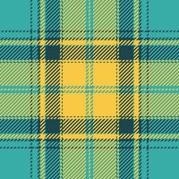 Plaid check pattern. Seamless fabric texture. Tartan textile print. vector