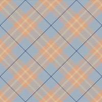 Seamless pattern of scottish tartan plaid. Repeatable background with check fabric texture. Vector backdrop striped textile print.