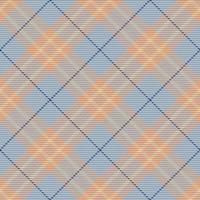 Seamless pattern of scottish tartan plaid. Repeatable background with check fabric texture. Vector backdrop striped textile print.