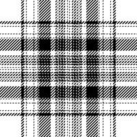Plaid check pattern. Seamless fabric texture. Tartan textile print. vector