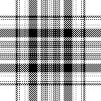 Plaid check pattern. Seamless fabric texture. Tartan textile print. vector