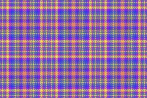 Tartan texture fabric. Check textile background. Pattern seamless vector plaid.