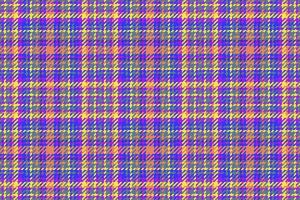 Tartan texture fabric. Check textile background. Pattern seamless vector plaid.