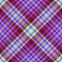 Pattern background texture. Check fabric vector. Seamless plaid tartan textile. vector