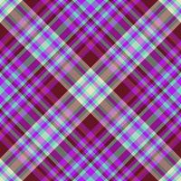 Pattern background texture. Check fabric vector. Seamless plaid tartan textile. vector