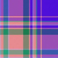 Fabric background vector. Plaid seamless texture. Pattern tartan check textile. vector