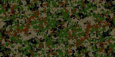 Pixel camouflage for a soldier army uniform. Modern camo fabric design. Digital military vector background.