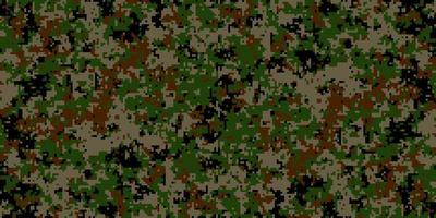 Pixel camouflage for a soldier army uniform. Modern camo fabric design. Digital military vector background.