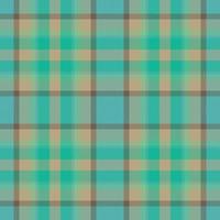 Texture plaid textile. Fabric check vector. Tartan background seamless pattern. vector