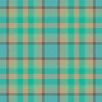 Texture plaid textile. Fabric check vector. Tartan background seamless pattern. vector